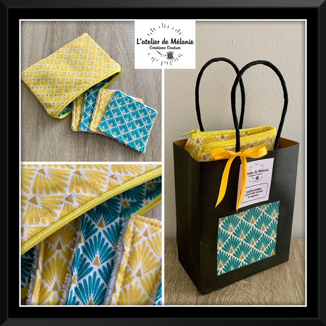 Coffret "Pochette et ses 4 lingettes"