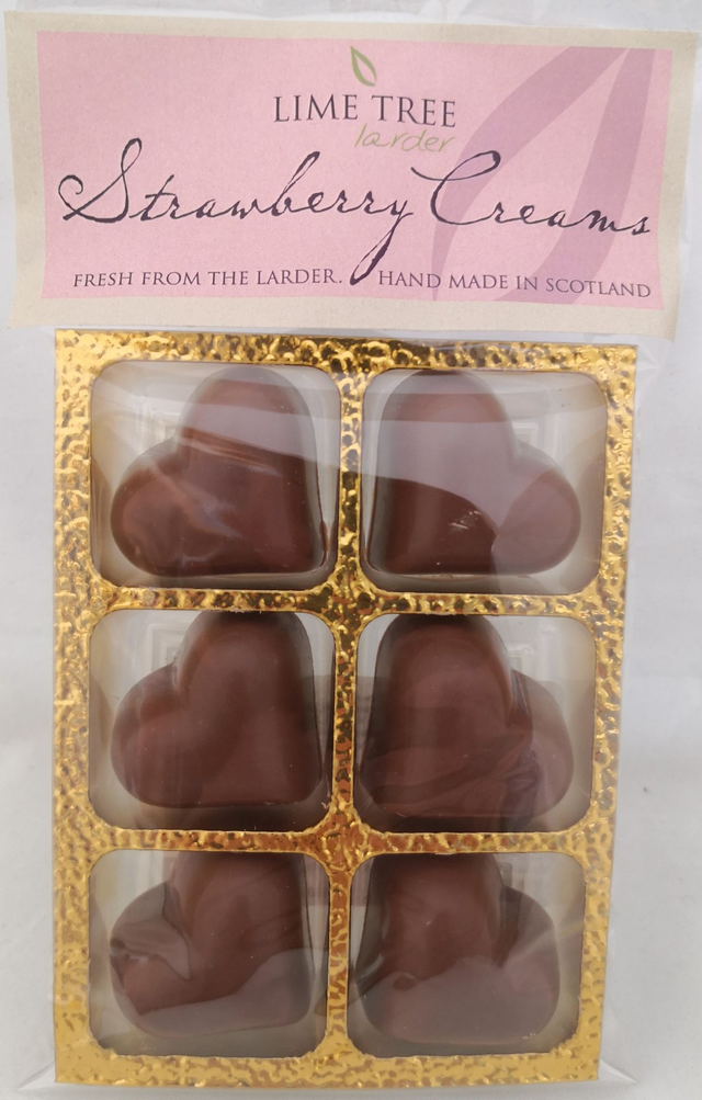 Milk Chocolate Strawberry Creams