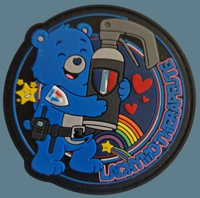 Patch pvc Ours Lacrymo Thérapeute