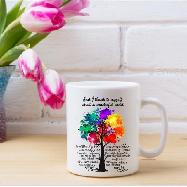 Trees Are Green Song Mug