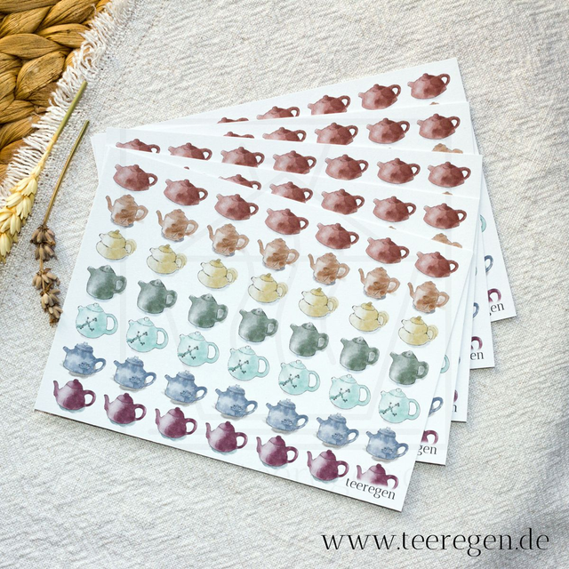 Yixing Rainbow - Set of 5 - Tea Culture On Postcards