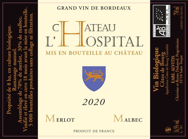 20-cuvee-Château l'Hospital Cuvée-2020