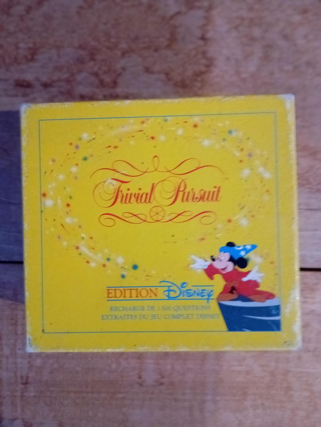Recharge Trivial pursuit disney