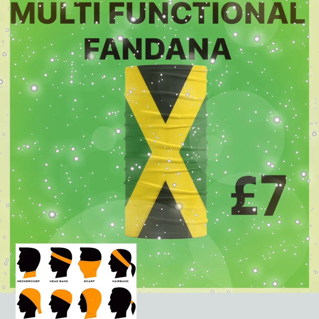 🇯🇲NMIA MULTI FUNCTIONAL FANDANA