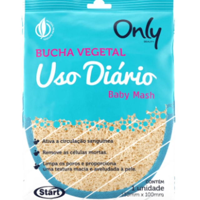 Bucha vegetal com pano