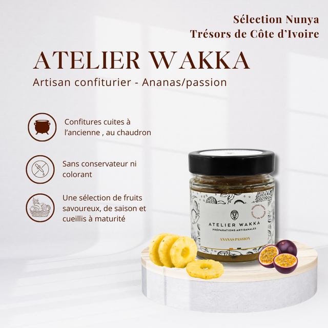 ATELIER WAKKA Confiture - Ananas passion