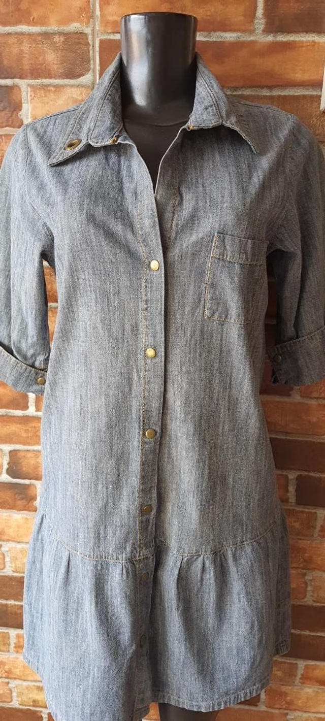 Vestido Jeans, Manga 3/4, T/M