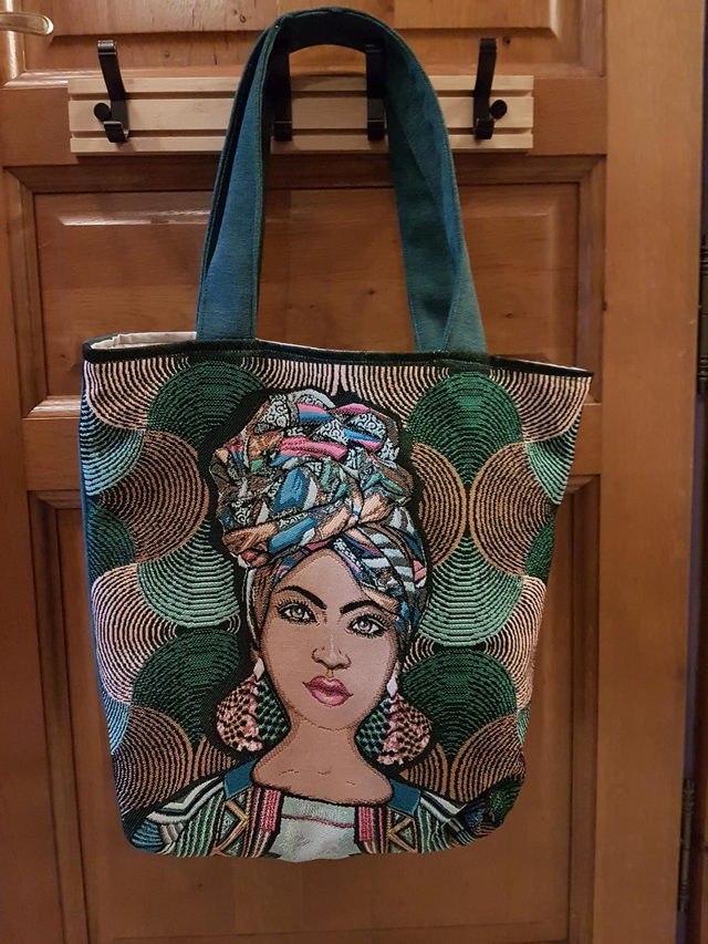 Grand sac type "Métisse au boubou"