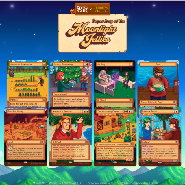 Magic: The Gathering - Secret Lair x Stardew Valley