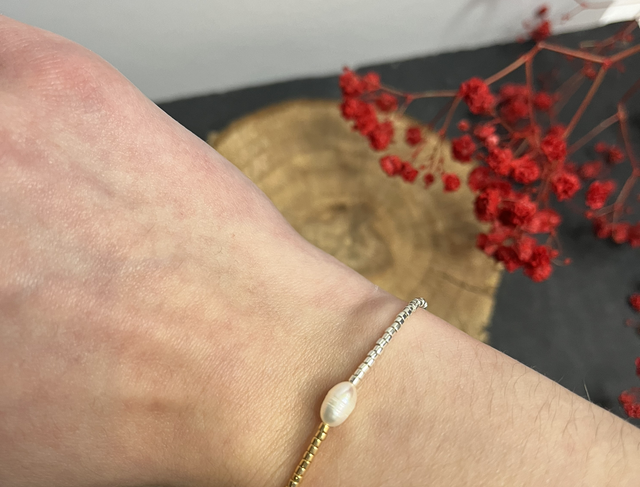 Bracelet Douce bicolore