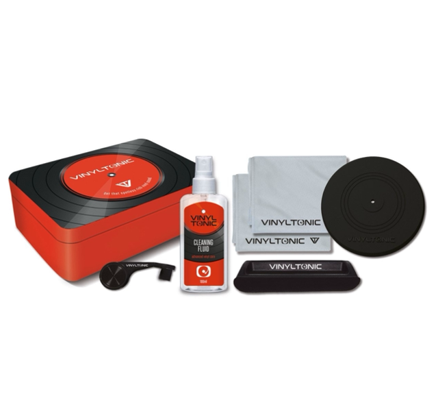 Vinyl Tonic Record Cleaning Kit - Metal Tin