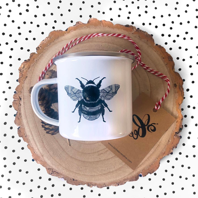 Enamel Mug - Bee