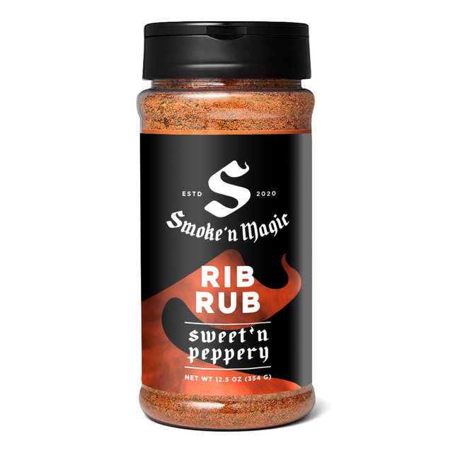 Smoke ‘N Magic Sweet ‘n Peppery Rib Rub 12,5oz