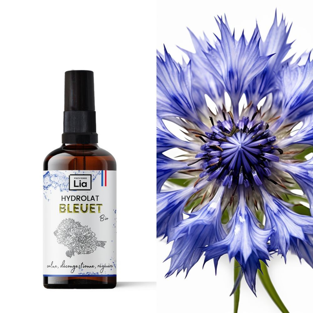 Hydrolat de Bleuet Bio Français