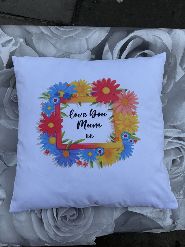 Mum cushion cover 