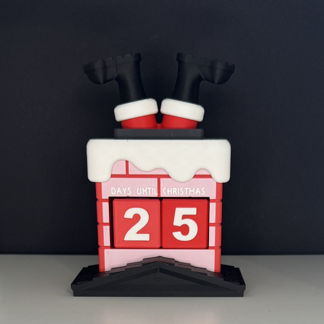 Advent - Santa Chimney