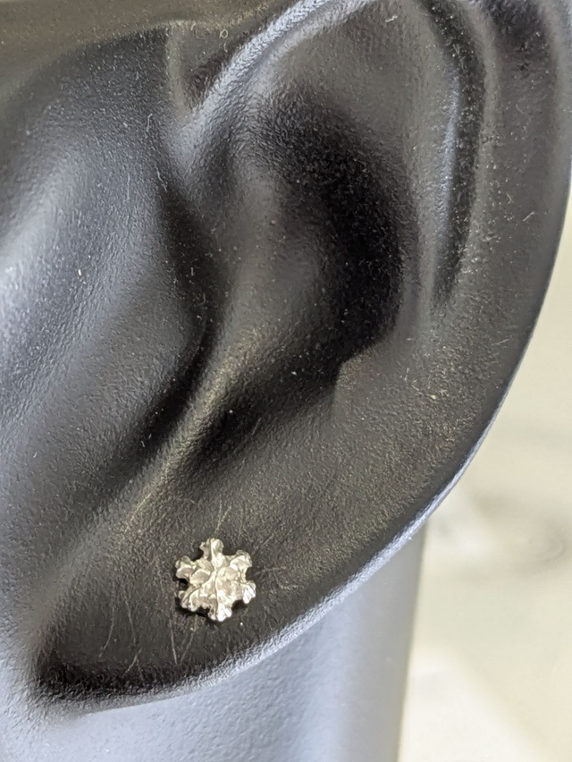 XSmall Snowflake Earrings