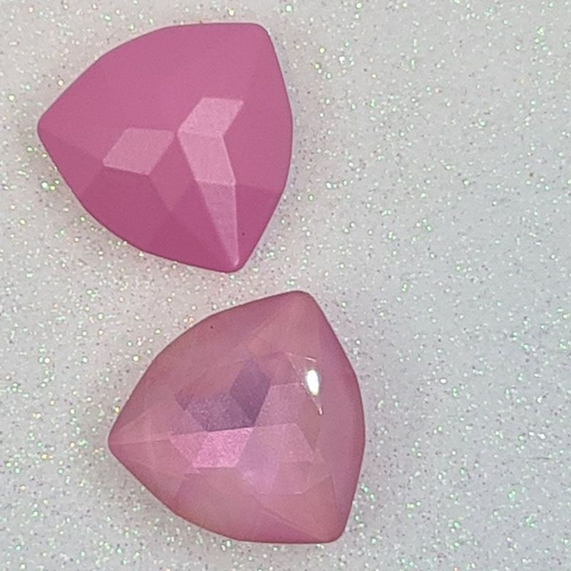 Fancy Trilliant, Light Pink JM, 24mm