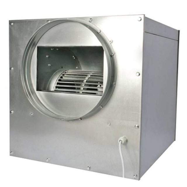 Aspiratore Cassonato AIRFAN ISOBOX SILVER Acciaio Ultrasilenzioso