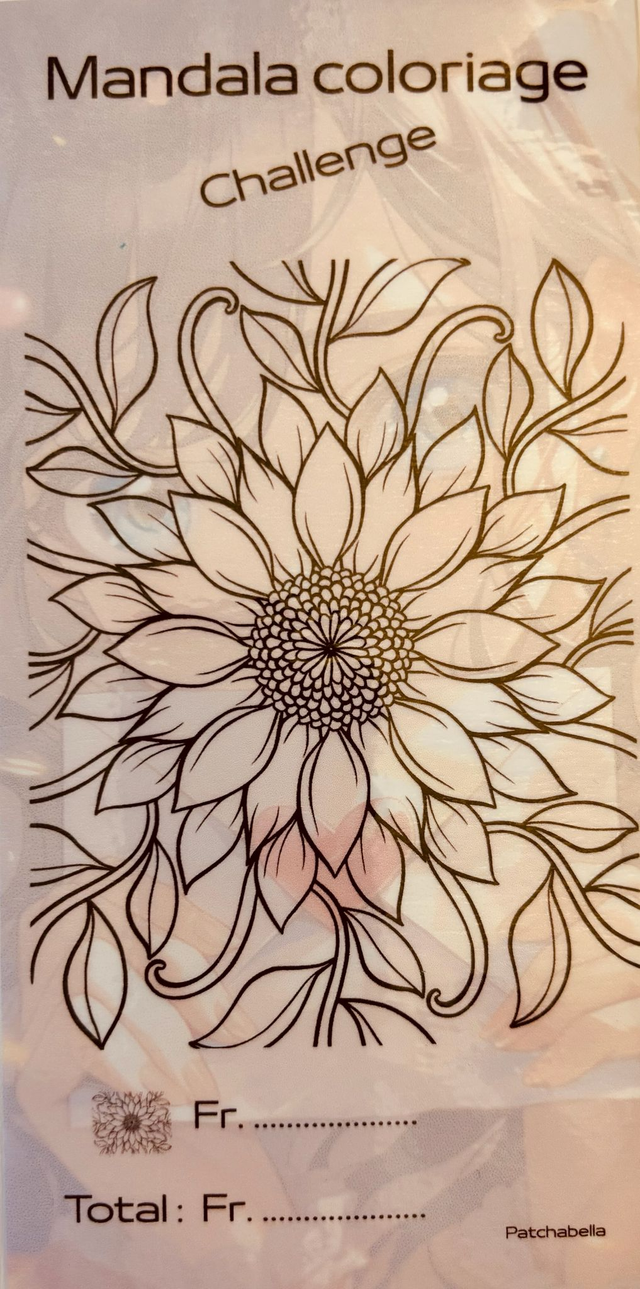 Mandala coloriage