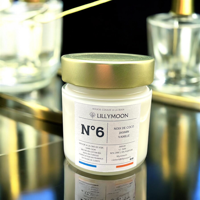 Bougie Signature N°6, inspirée de Flower – une parenthèse douce et apaisante 