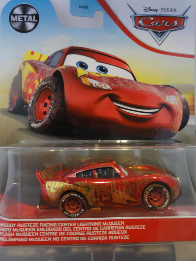 Disney Pixar Cars 3 - Muddy (RustEze Racing Center) Lightning McQueen