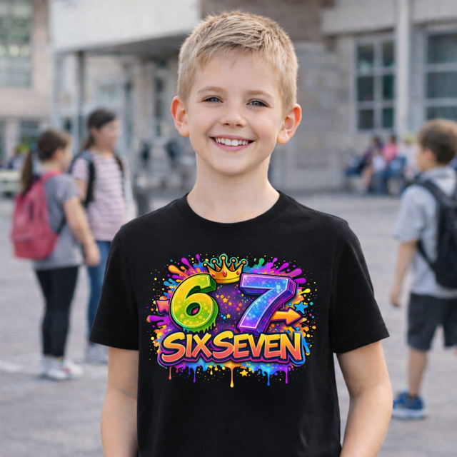 Koszulka dziecięca z nadrukiem 67 - Wzór 3