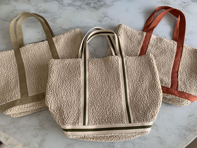 Sac cabas AC en teddy