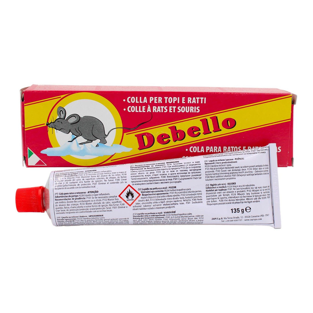 colle à rats et souris résistante intempéries - 135g