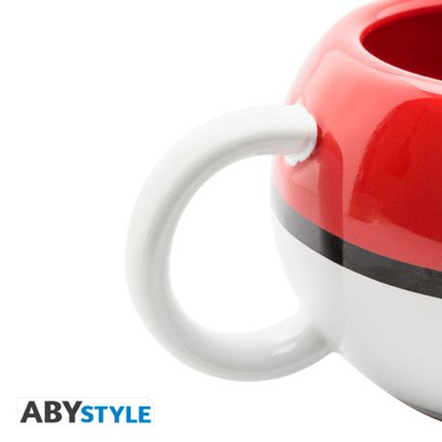 Poké Ball - Pokémon - Mug 3D 🔴⚪️