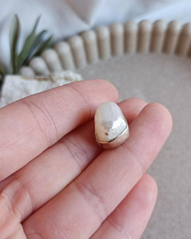 Collana Perla Barocca