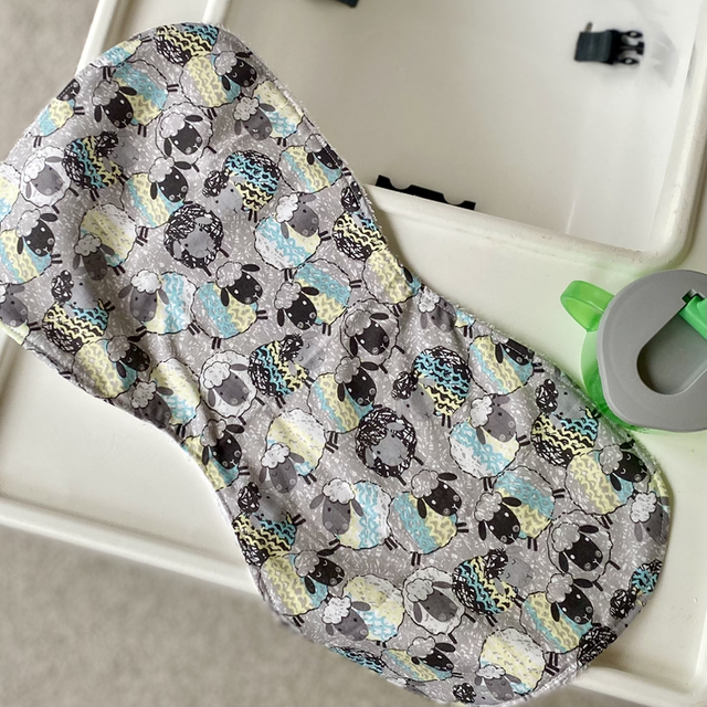Baby Burp Cloth - Sheep