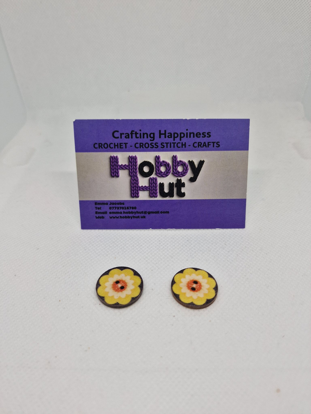 Vintage Style Buttons (20) 2cm