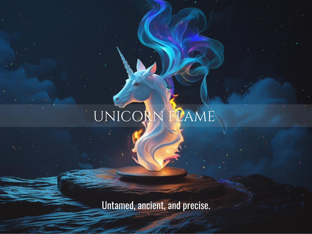 Unicorn Flame - Same Day Delivery 