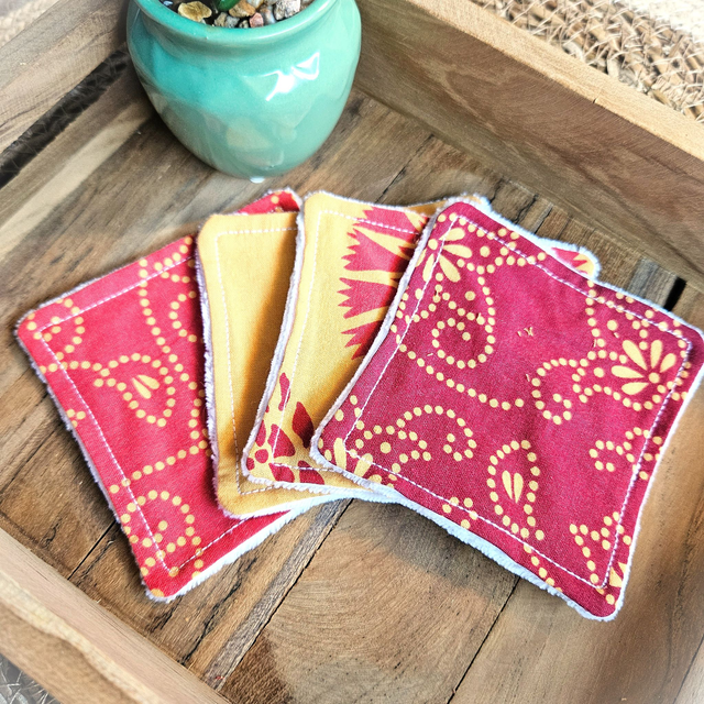 Quatuor mix rouge et jaune