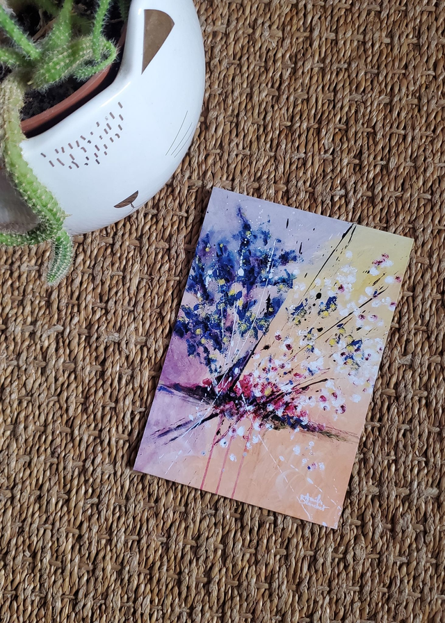 Carte postale du tableau &quot;Floraison&quot;