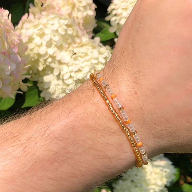 Zonnestraal - Set van twee armbandjes