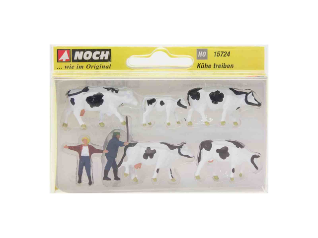 Gardien et troupeau de vaches Noch 15724 H0