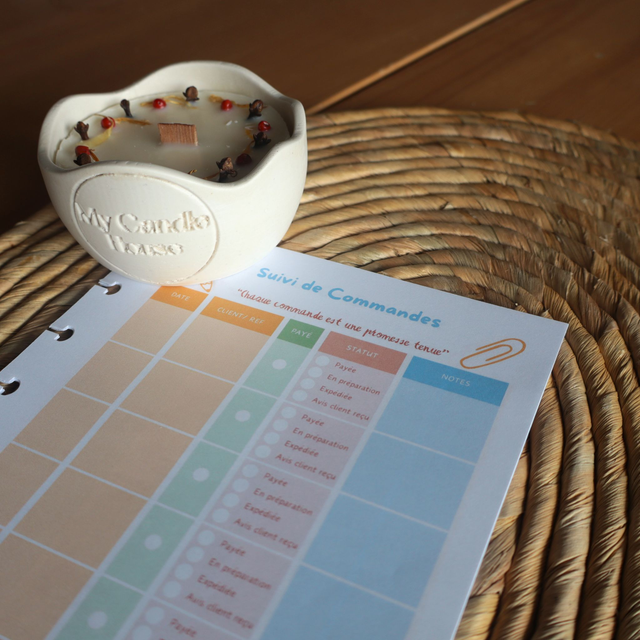 Recharge 50 Suivis de Commandes + Recharge bougie (en option)