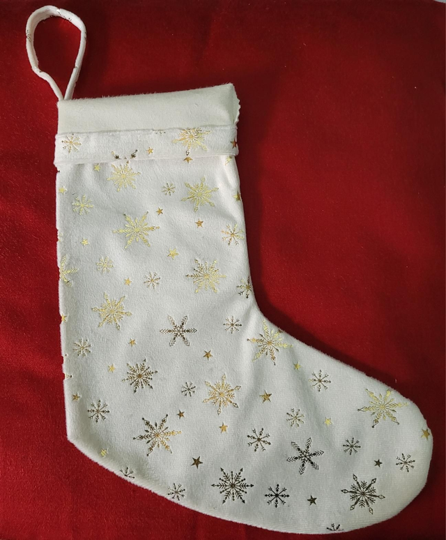 Chaussette de Noël toute douce