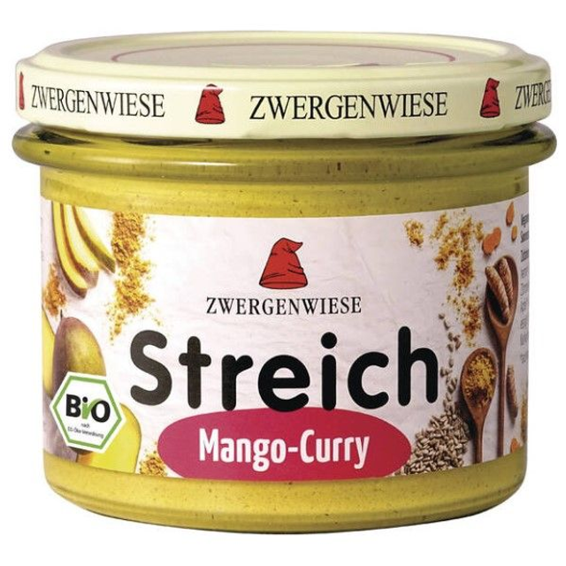 Zwergenwiese Brotaufstrich Mango-Curry 180g
