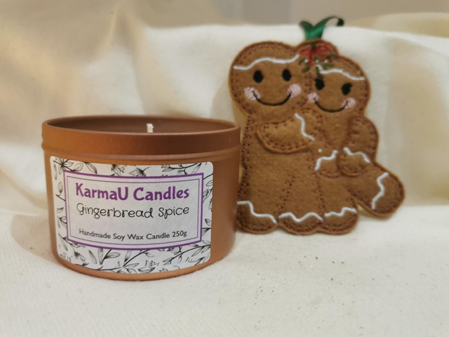 Gingerbread Spice Soy Wax Candle 
