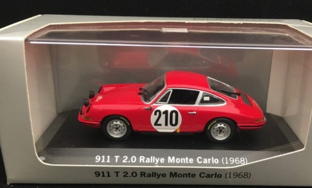 Porsche 911 T Rally Monte Carlo 1968 V. Elford Minichamps 1:43