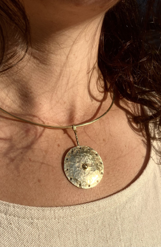 Tro-c&#039;houzoug laton - Tour de cou en laiton