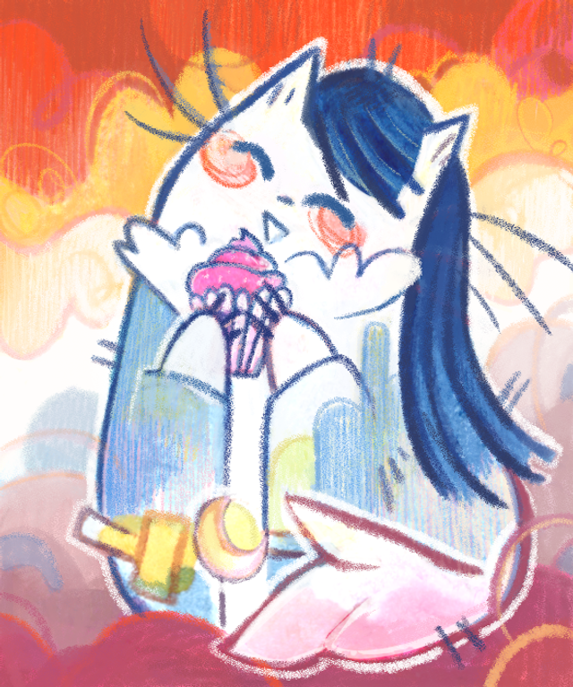 Chat Patate - Arcane - Caitlin