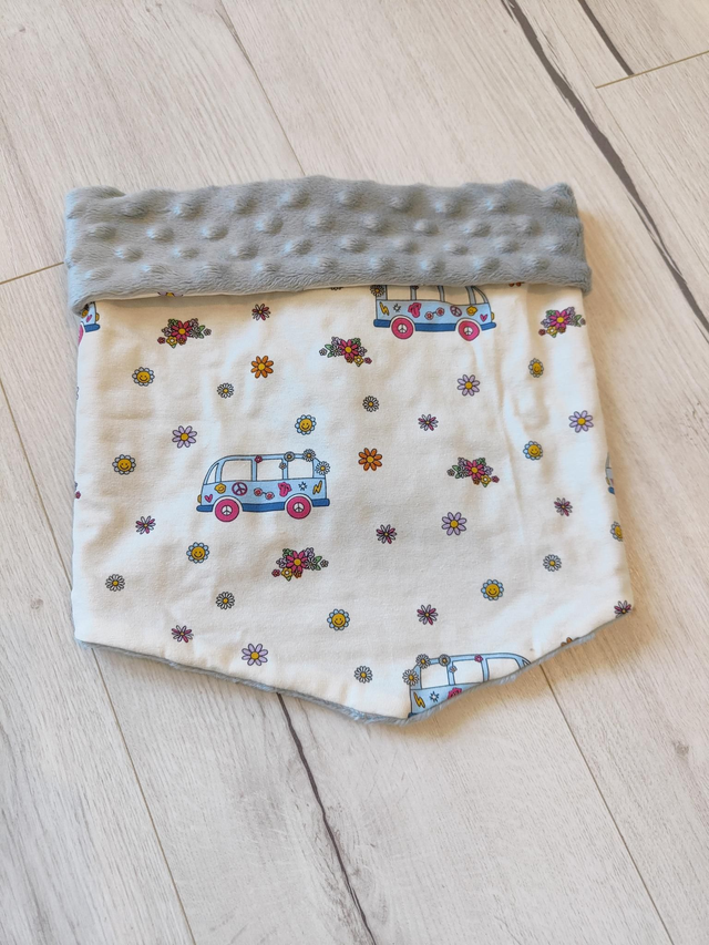 Tour de cou chaud 5-12ans van fleurs