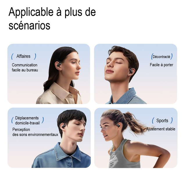 Langsdom TE10 Noir, parfaitement conçu pour un style de vie actif.il est adapté à une utilisation quotidienne prolongée