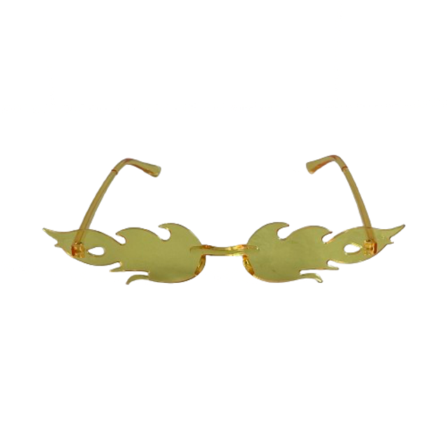 Lunette Flamme Jaune 