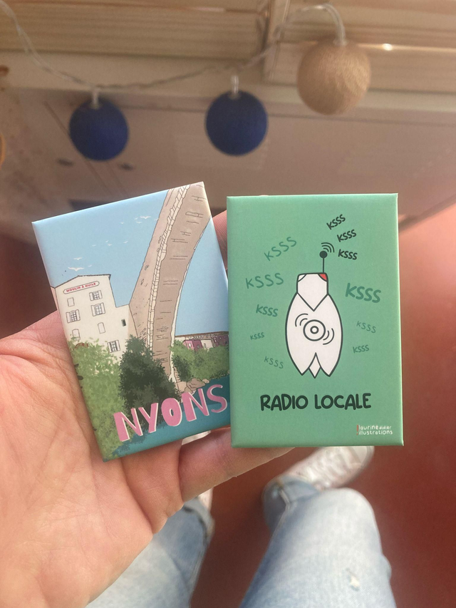 Lot de 2 magnets au choix