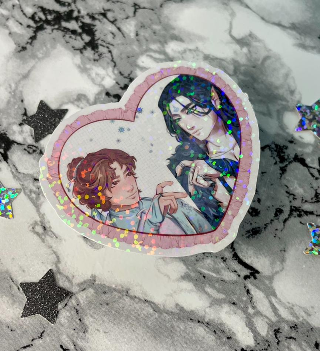 Moshang Heart Sticker